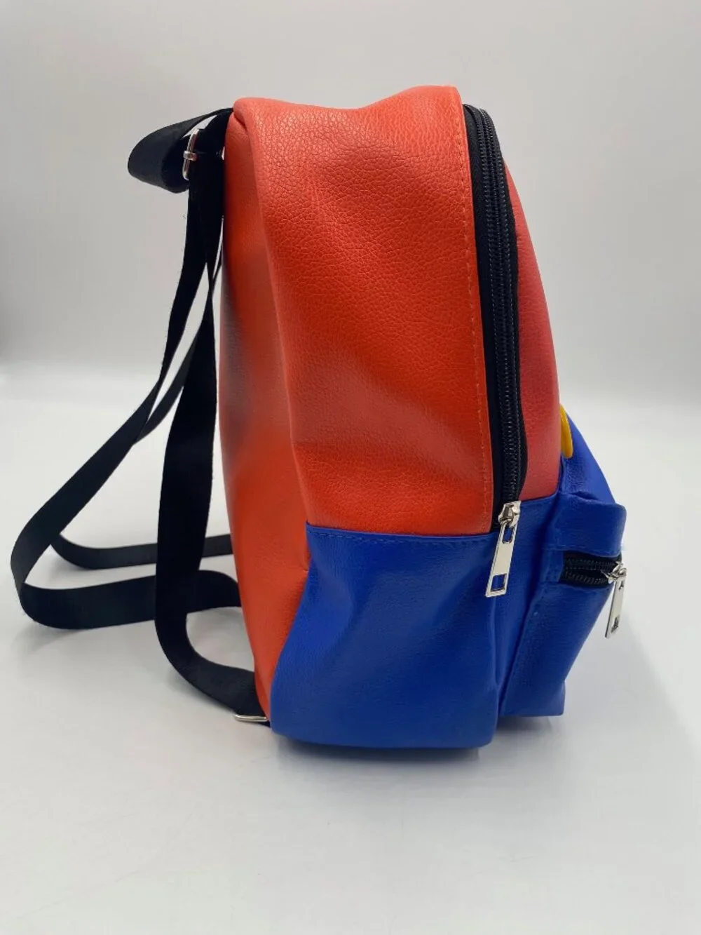 Nintendo Super Mario Bros Overall Mini Faux Leather Backpack Cosplay Theme Park